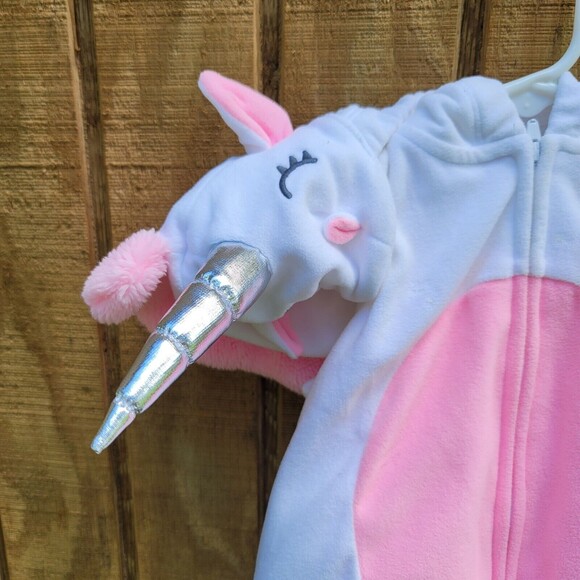 Carter's Unicorn Costume Baby Size 6 To 9 Months - Picture 3 of 7